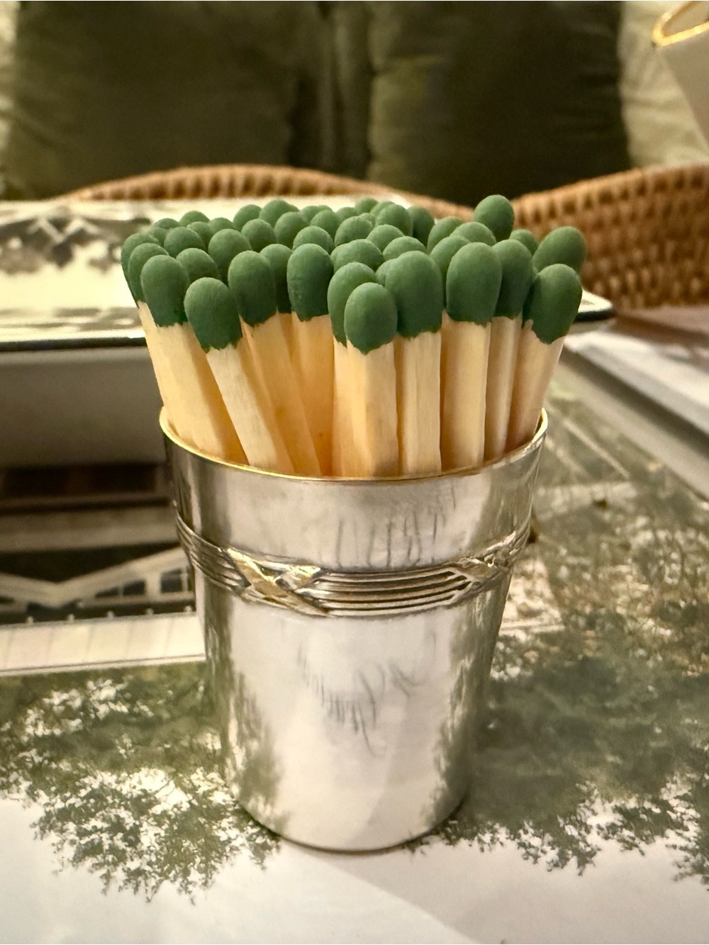 Antique Match Holder